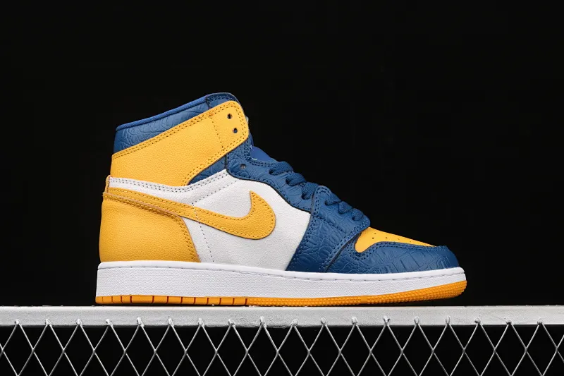 All categories Air Jordan Jordan series basketball shoes Air Jordan 1 Mid Air Jordan 1 Mid AJ1 Joe 1 candy color snake pattern stitching mid-top versatile casual sports sneakers CZ6909-100